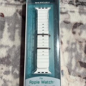 Merkury White Apple Watch Band